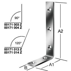 Leņķis izturīgs 110x150x25x5mm