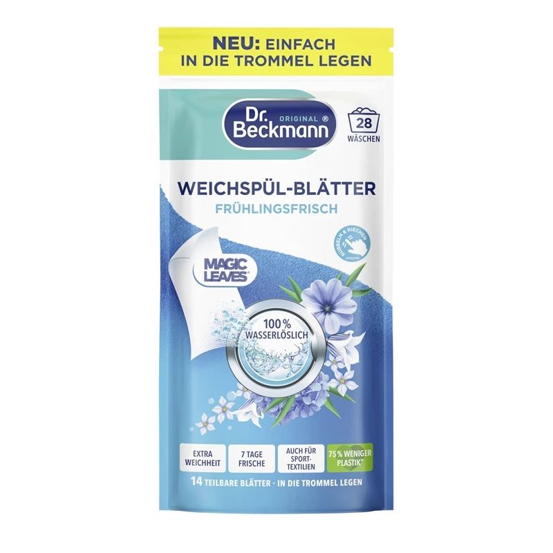 Veļas mīkstinātājs Dr. Beckmann FLORAL. lapiņās 0.62 l
