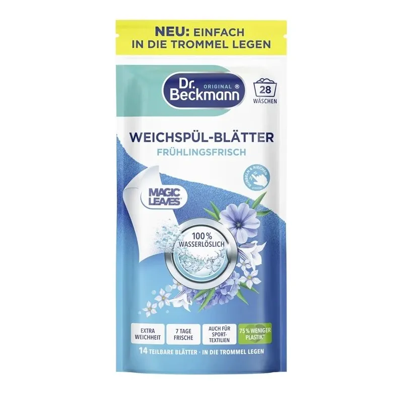 Veļas mīkstinātājs Dr. Beckmann FLORAL. lapiņās 0.62 l