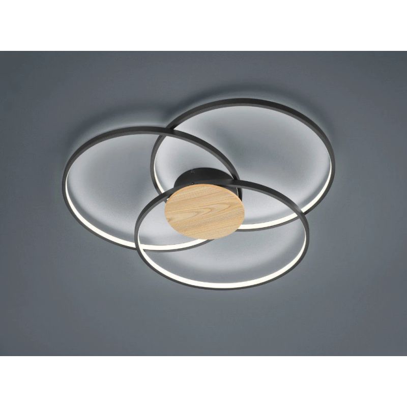 Led griestu lampa sedona mat meln koka