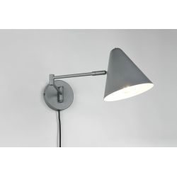 Lampa sienas cosima e14 10w antracīta