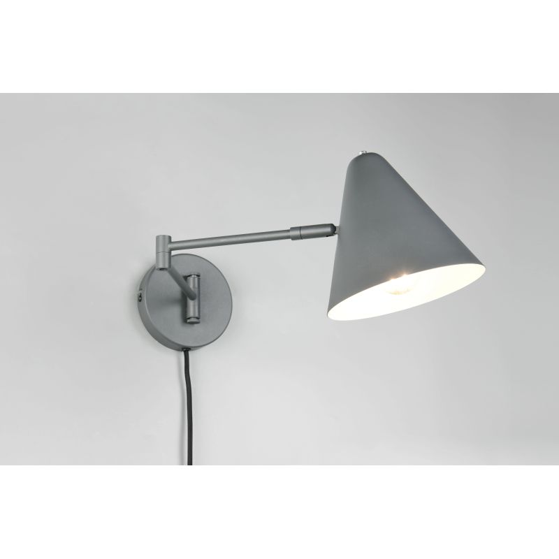 Lampa sienas cosima e14 10w antracīta