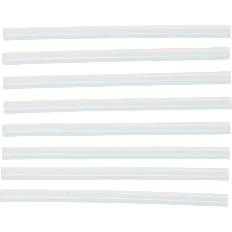 Līmes stienīši - Caurspīdīgi 11 mm x 200 mm - 8 gab.