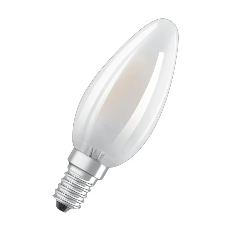Spuldze Osram LED, B35, 2700 °K, E14, 4 W, 470 lm, 2 gab.