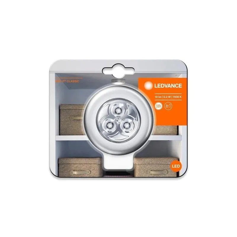 Spuldze Ledvance Integrētā LED spuldze, auksti balta krās., 0.23 W, 10 lm