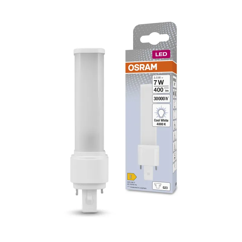 Spuldze Osram LED, 4000 °K, G23, 3.5 W, 400 lm