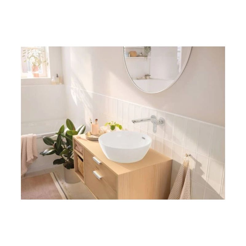 Apslēptais izlietnes maisītājs Hansgrohe Rebris S 72528000, hroma krās.