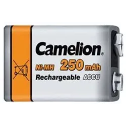 Uzlādējamās baterijas Camelion C_R_1810, 9 V, 250 mAh