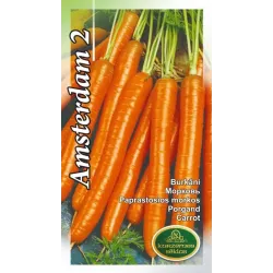 Семена Kurzemes sēklas, морковь Amsterdam 2, 2 г