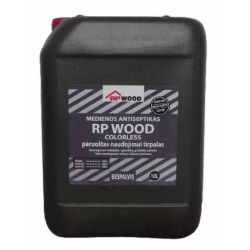 Antiseptiķis rp wood bezkrāsains 10l