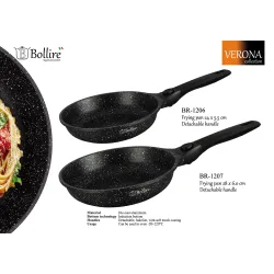 Cepšanas panna Bollire BR1207, 28 cm, alumīnijs