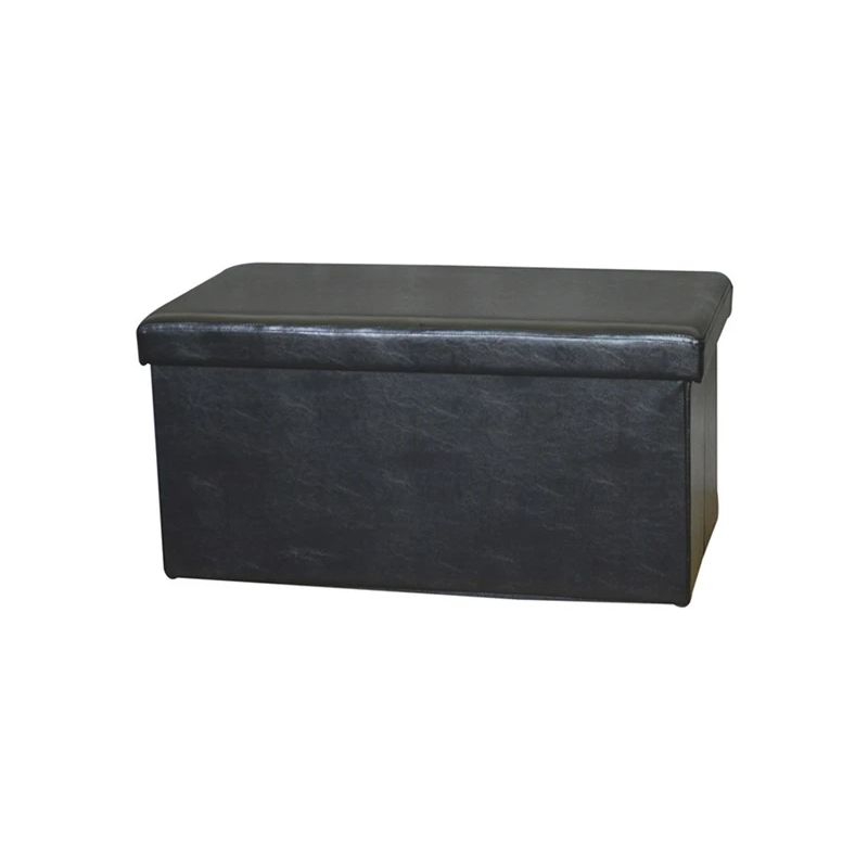 Pufs xyf634b melns 76.5x40.5x40.5