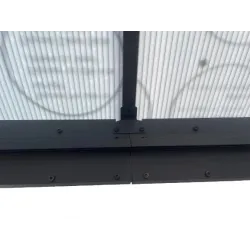 Lapene Domoletti Grande, 300 cm x 280 cm, antracīta krās.