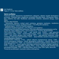 Trąšos augalų prigijimui, augalų augimui, augalų įsišaknijimui Garden Center copper sulfate, birios, 0.1 kg
