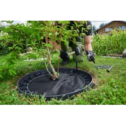 Садовый забор Garden Center Strong Border Edge, 100 см x 7.5 см x 4.5 см, черный цв.