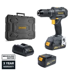 Akulööktrell koos akuga Grunder CD-B1218, 18 V, 2 Ah-4 Ah