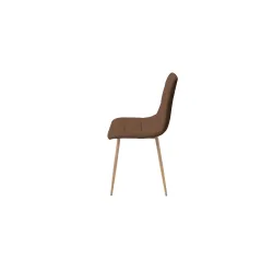 Ēdamistabas krēsls Domoletti Harry 53000006456, koka krās.-brūna krās., 45 cm x 55.5 cm x 88 cm