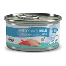 Marpet Chef 80gr Cat Chicken with Surimi - konservi ar vistas gaļu un surimi