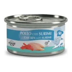 Marpet Chef 80gr Cat Chicken with Surimi - konservi ar vistas gaļu un surimi