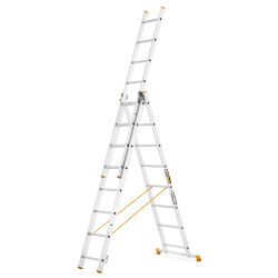 Trepes 3 daļīgs universāls Forte Tools 7608, 582 cm, 230 - 513 cm