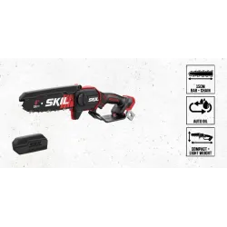 Motorzāģis Skil GS1E0512CA, 15 cm, bez akumulatora