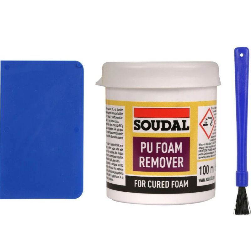 Montāžas putu noņēmējs soudal 100ml