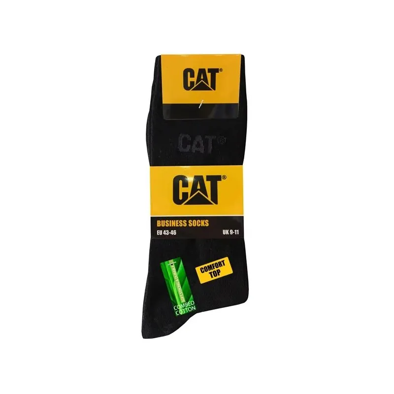 Vīriešu zeķes vīriešu Cat Cat AV227, melna krās., 43-46 izmērs