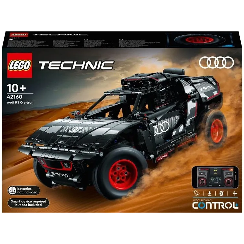 Konstruktors LEGO Technic Audi RS Q e-tron 42160, 914 gab.