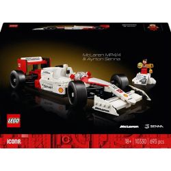 Konstruktors LEGO Icons McLaren MP4-4 un Ayrton Senna 10330