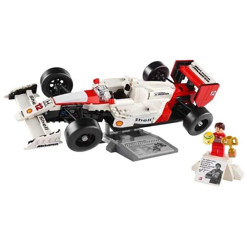 Konstruktors LEGO Icons McLaren MP4-4 un Ayrton Senna 10330, 693 gab.