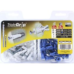 Dībelis ģipšk. 5x32 mm plastm. 55 gab.