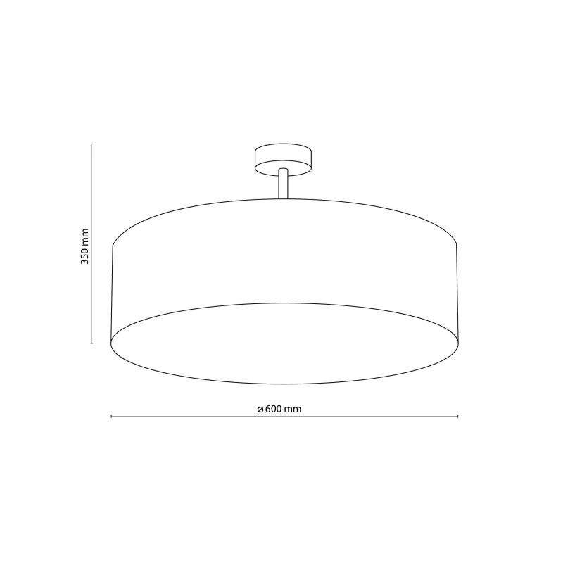 Šviestuvas lubų TK Lighting Rondo 4242, E27, 4 x 15 W