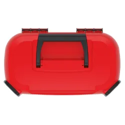 Ящик для инструментов, 32.8 см x 17.8 см x 16 см, черный цв.-красный цв.