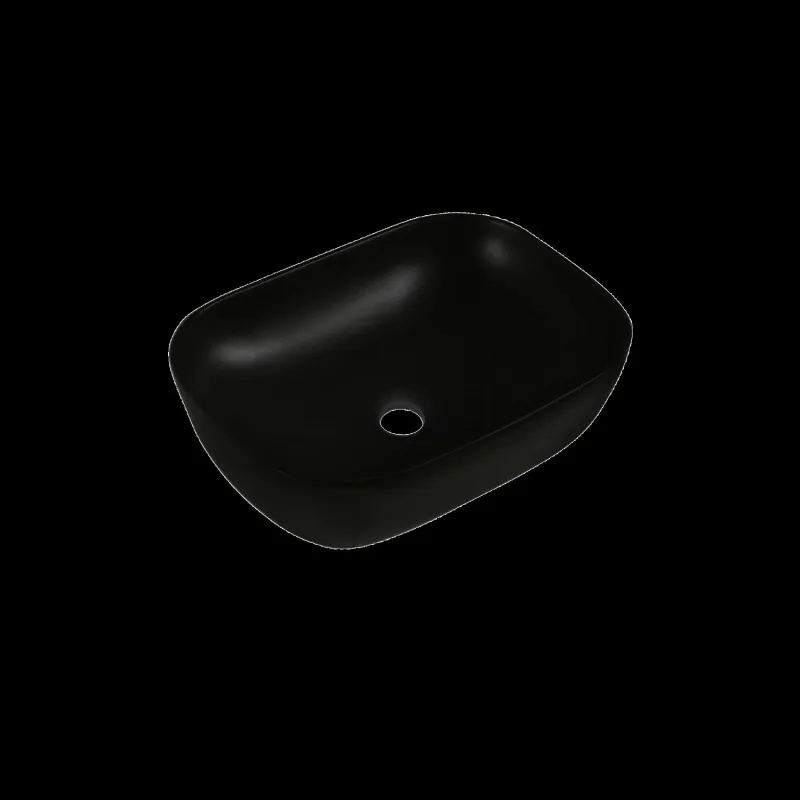 Vannas istabas izlietne Invena VITORIA, 32 cm x 45 cm x 13.5 cm, melna