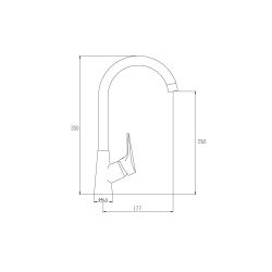 Maisītājs virtuves verso invena vert.