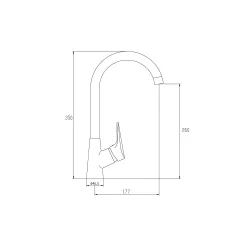 Maisītājs virtuves verso invena vert.