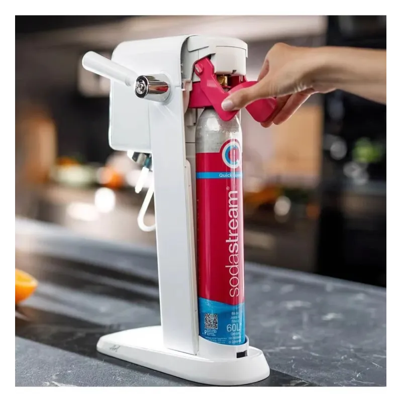 Gāzēto dzērienu pagatavošanas ierīce SodaStream Art White