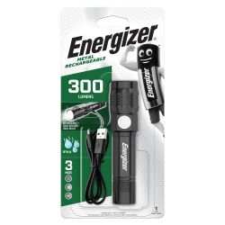 Lukturis uzlād.energizer 300lm metāla