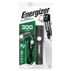 Lukturis uzlād.energizer 300lm metāla