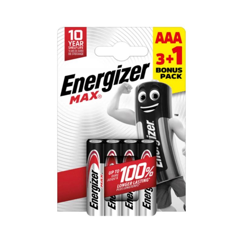 Baterijas energizer maxaaa b3+1 1.5v