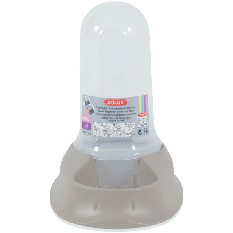 Bļoda barošanai Zolux NO SLIP. 0.8 l