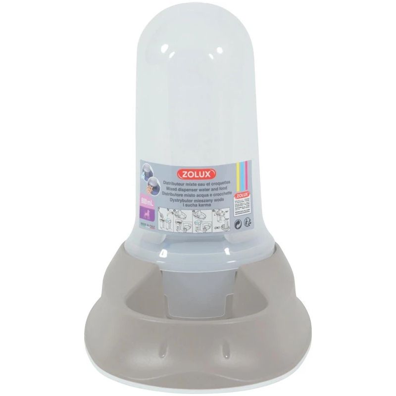 Bļoda barošanai Zolux NO SLIP. 0.8 l