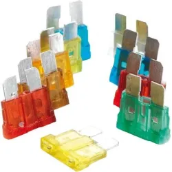 Sprieguma pārveidotājs Bottari B30112 Flat Fuse Set 10pcs, daudzkrāsaina, 12 V, 10 gb.