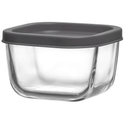 Stikla trauks pārtikai ar vāku 0 27 lav