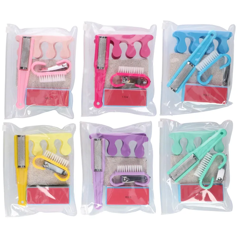 Manikīra un pedīkīra komplekts Touch of Beauty, 7 gab.