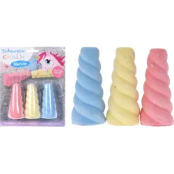 Krītiņi asfaltam ar gliteriem vienr.3gab