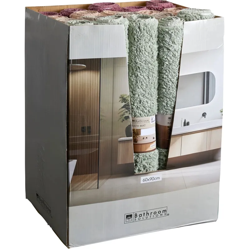 Vannas istabas paklājs A35150630, ,krāsa-dizains tiek izvēlēts nejauši,, 90 cm x 60 cm