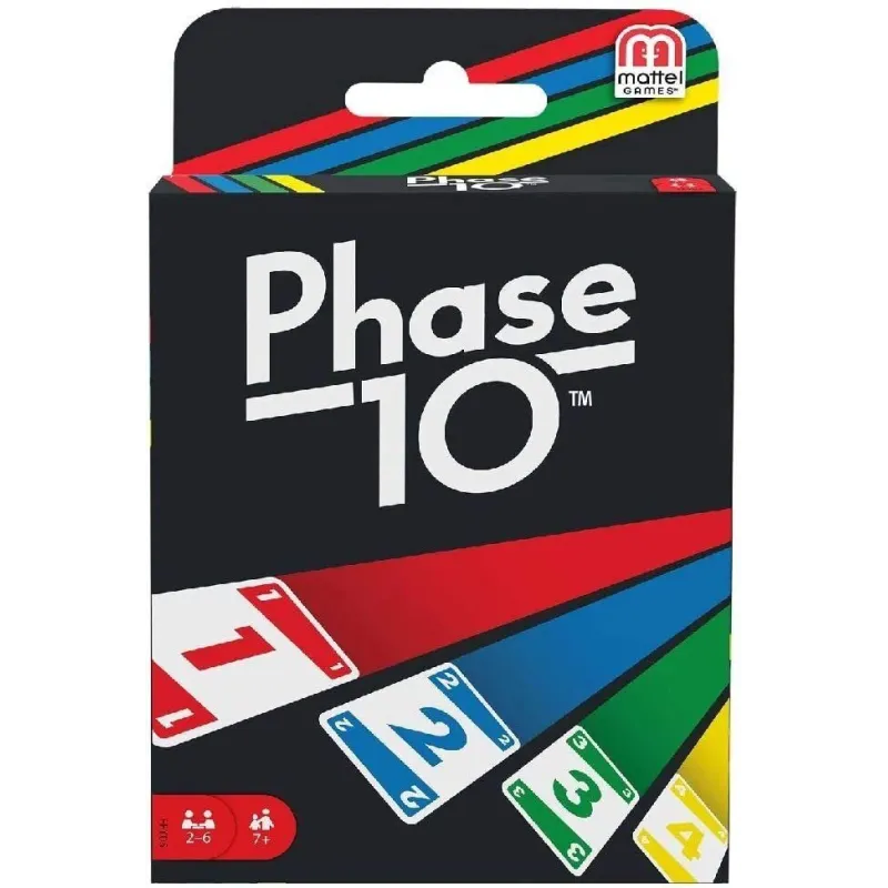 Kāršu spēle Mattel Games Phase 10 FFY05