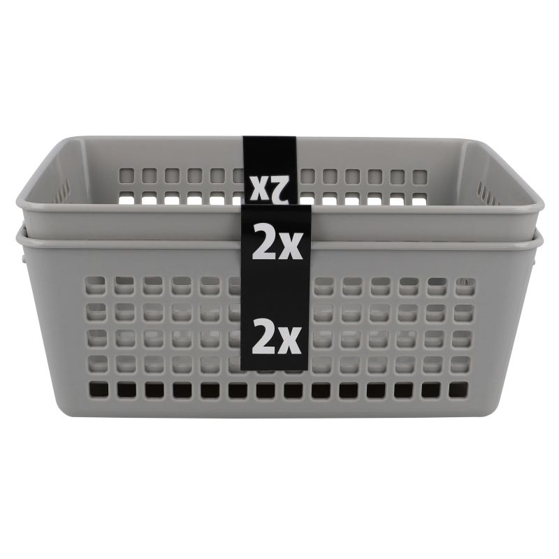 Kastu komplekts plastm.2gab15.5x11.5x6cm