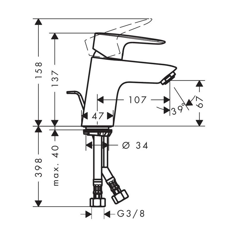 Maisītājs izlietnes mysport m 71110000